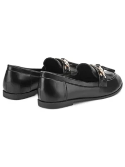 Mocassins zwart