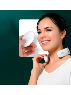 Nekmassageapparaat lichtgrijs