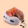 Nekmassagekussen grijs/lichtbruin
