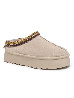 Pantoffels beige