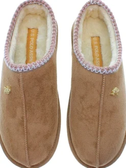 Pantoffels beige