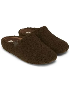 Pantoffels bruin
