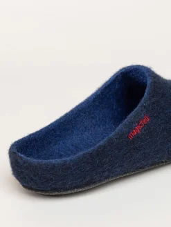 Pantoffels donkerblauw