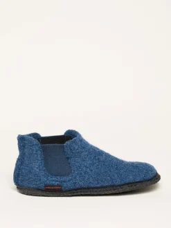 Pantoffels donkerblauw