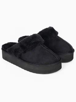 Pantoffels "Emilija" zwart