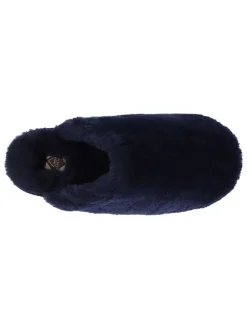Pantoffels "Faya" donkerblauw