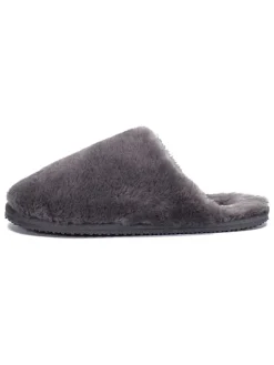Pantoffels "Faya" donkergrijs