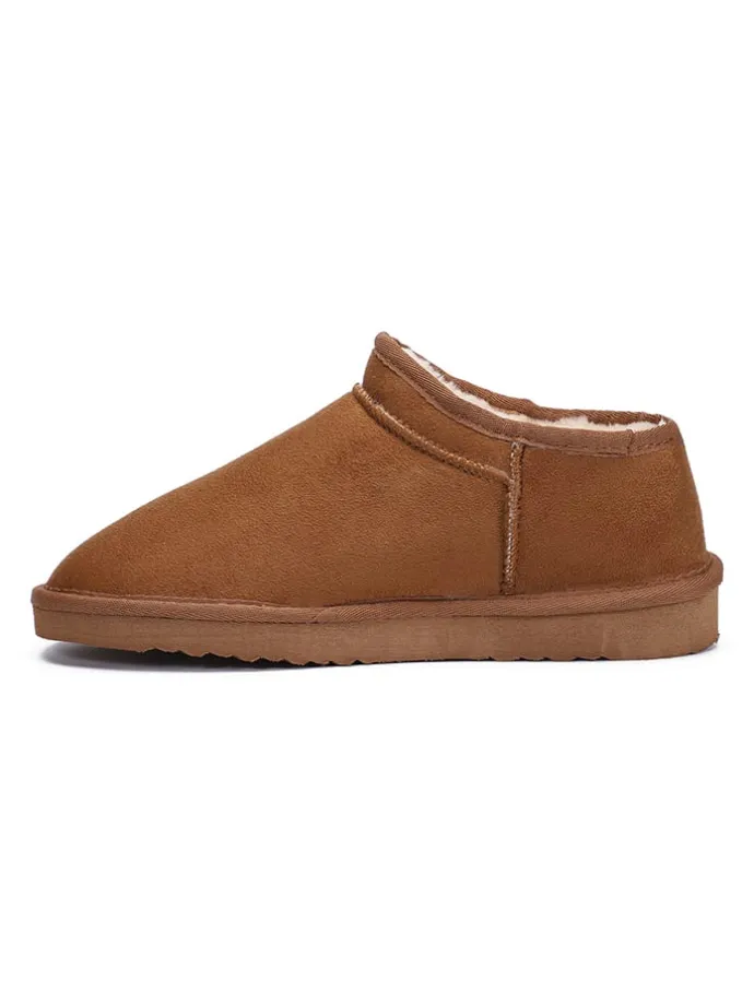 Pantoffels "Fiaza" lichtbruin