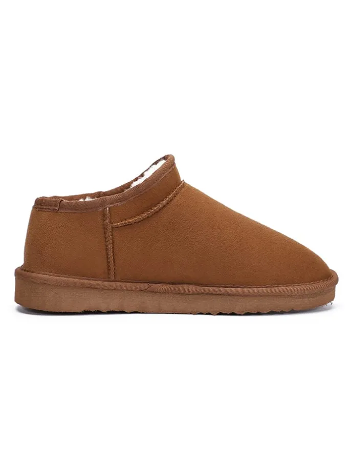 Pantoffels "Fiaza" lichtbruin
