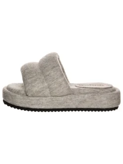 Pantoffels "Fluffy" grijs