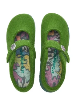 Pantoffels groen