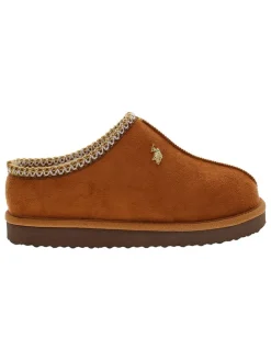 Pantoffels lichtbruin