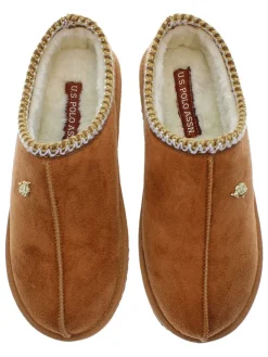 Pantoffels lichtbruin