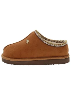 Pantoffels lichtbruin