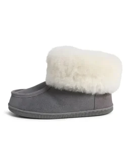 Pantoffels met lamsvacht 