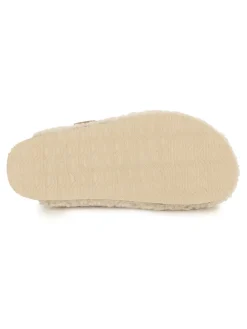 Pantoffels "Scarlett" crème