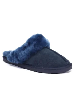Pantoffels van schapenvacht 