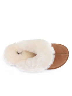 Pantoffels van schapenvacht 