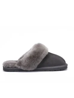 Pantoffels van schapenvacht 