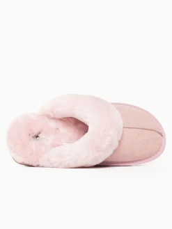 Pantoffels van schapenvacht 