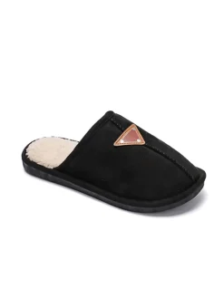 Pantoffels zwart