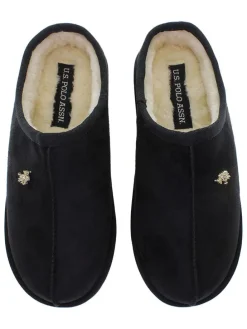 Pantoffels zwart