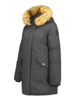Parka "Dinasty" donkergrijs