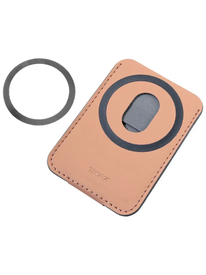 Pasetui "MagSafe" lichtbruin - (B)6,5 x (H)9,5 x (D)5 cm