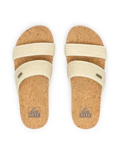 Plateauslippers "Cushion Vista" beige
