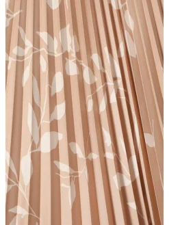 Plissérok beige/crème