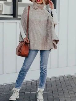 Poncho beige