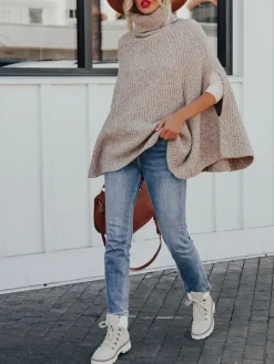 Poncho beige