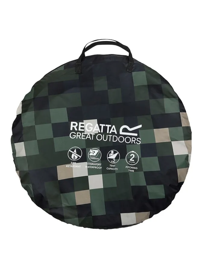 Pop-up tent "Malawi II" kaki - (L)220 x (B)90 x (H)120 cm