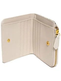 Portemonnee crème - (B)14 x (H)9 x (D)2 cm