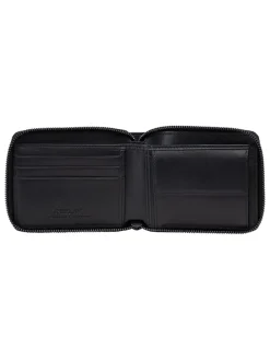 Portemonnee zwart - (B)20 x (H)9 cm