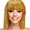 Pruik "Glitzy" groen