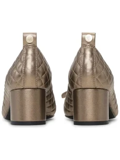 Pumps goudkleurig