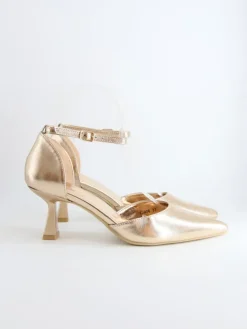 Pumps goudkleurig