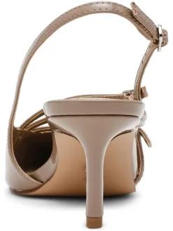 Pumps met bandje beige