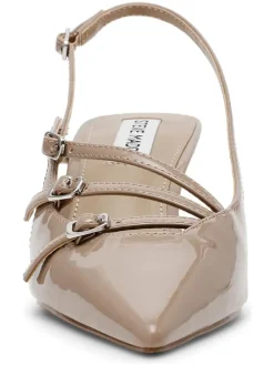 Pumps met bandje beige