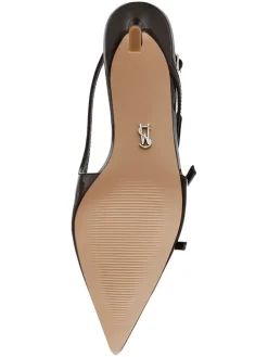 Pumps met bandje bruin