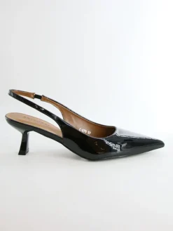 Pumps met bandje zwart