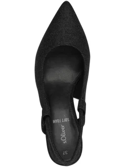 Pumps met bandje zwart