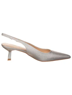 Pumps zilverkleurig