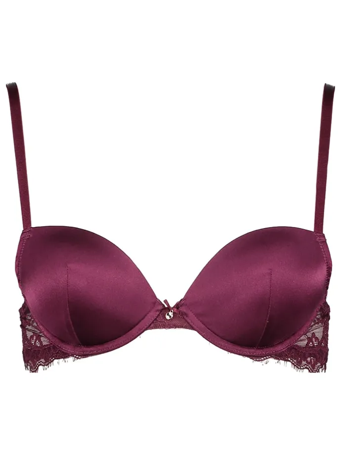 Push-up beha bordeaux