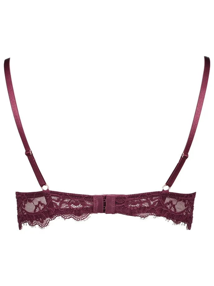 Push-up beha bordeaux