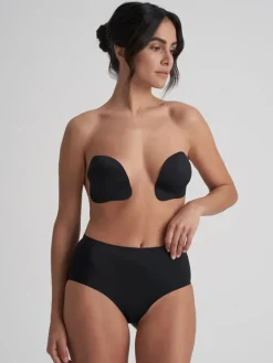 Push-up tepelbedekker zwart