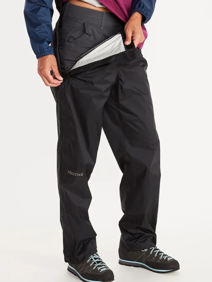 Regenbroek "PreCip Eco" zwart
