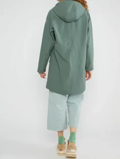 Regenmantel kaki