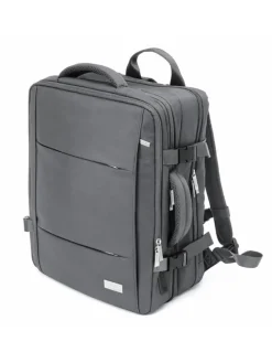 Reis-/businessrugzak antraciet - (B)30 x (H)40 x (D)20 cm
